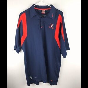 Nike Fit Dry Virginia Cavaliers Football Polo S